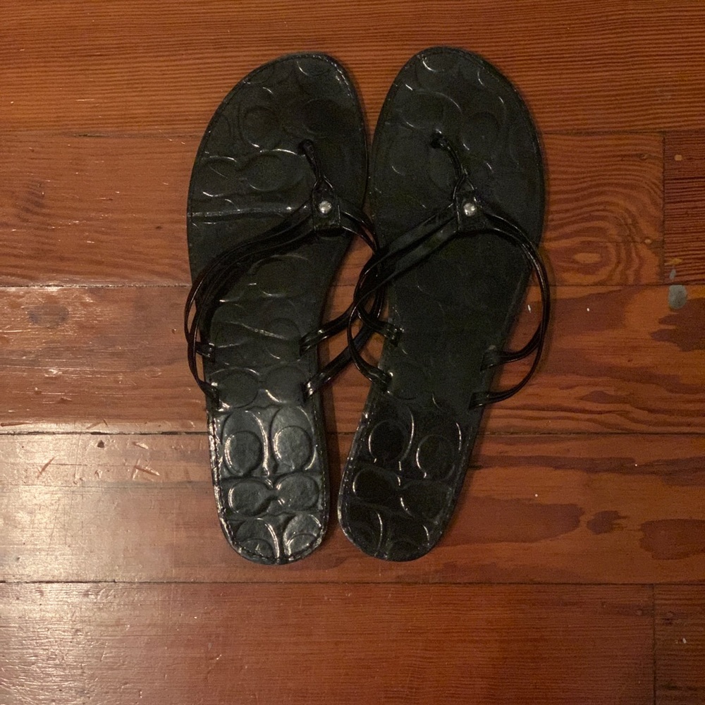 Coach Flip Flops